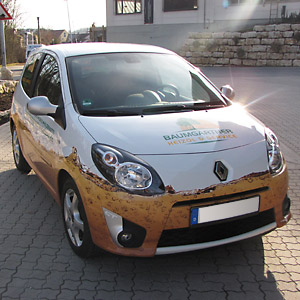 Beschriftung Twingo